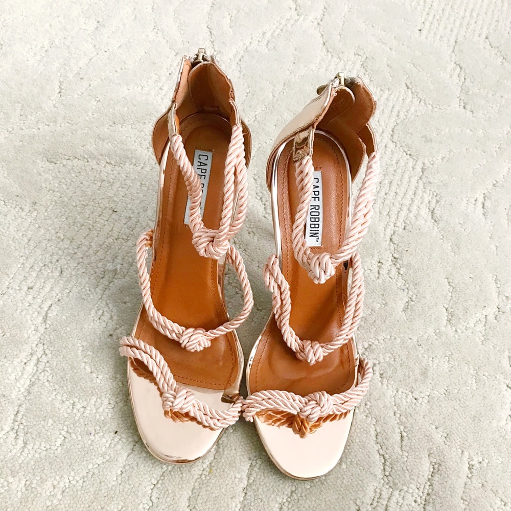 Rose Gold High Heels!